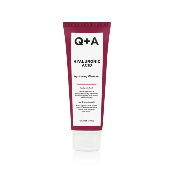 Q+A Nettoyant Hydratant à l’Acide Hyaluronique 125ml