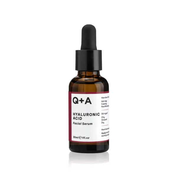 Q+A Sérum Visage à l’Acide Hyaluronique 30ml