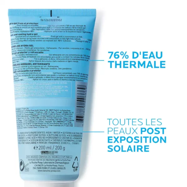 LA ROCHE POSAY POSTHELIOS Hydragel Après Soleil 200ml