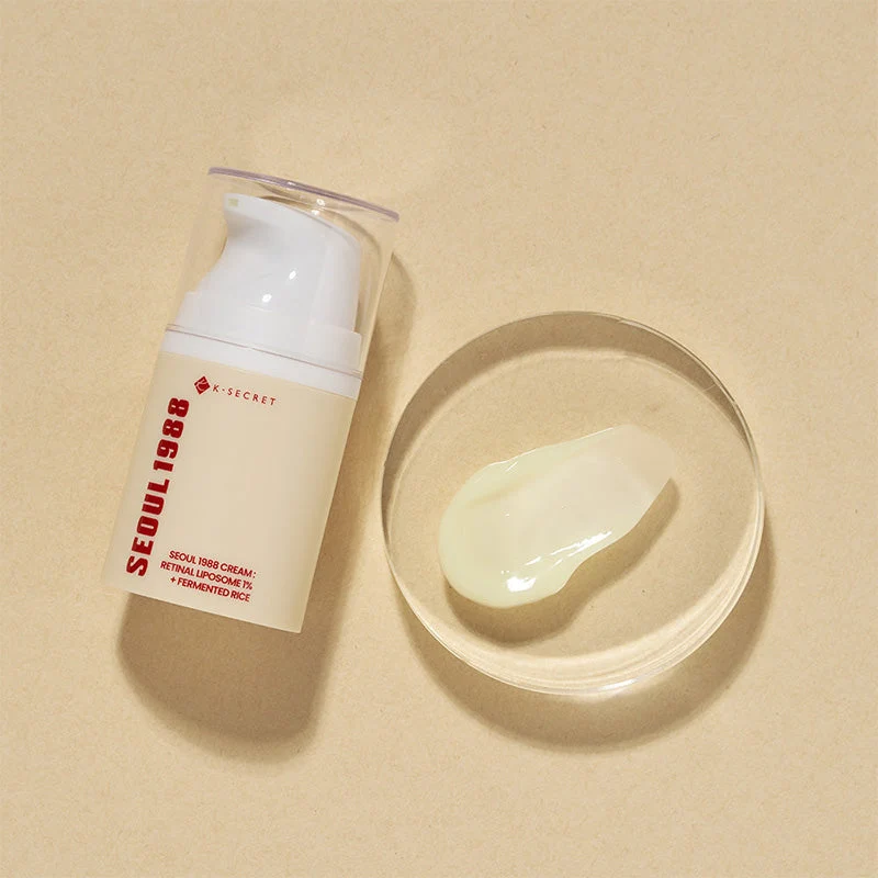 K-SECRET SEOUL 1988 Cream : Retinal Liposome 1% + Fermented Rice 50ml