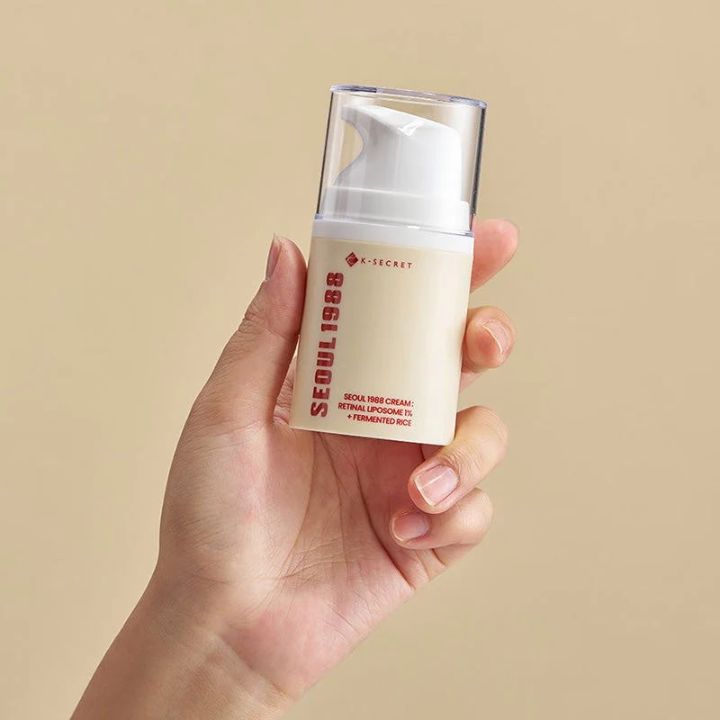 K-SECRET SEOUL 1988 Cream : Retinal Liposome 1% + Fermented Rice 50ml