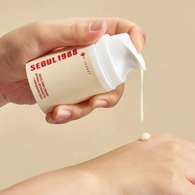 K-SECRET SEOUL 1988 Cream : Retinal Liposome 1% + Fermented Rice 50ml