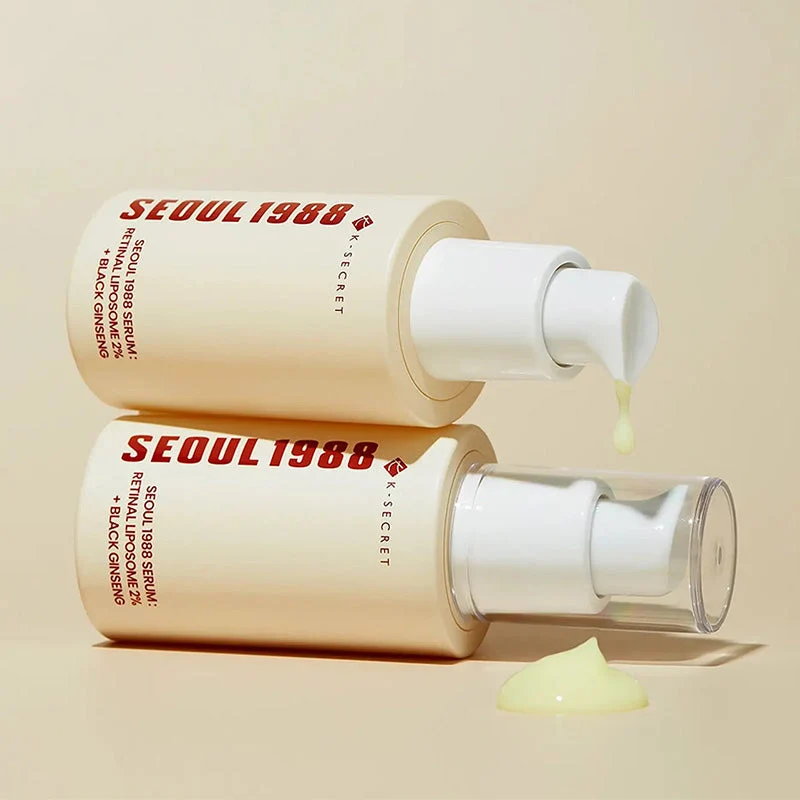 K-SECRET SEOUL 1988 Serum : Retinal Liposome 2% + Black Ginseng 30ml