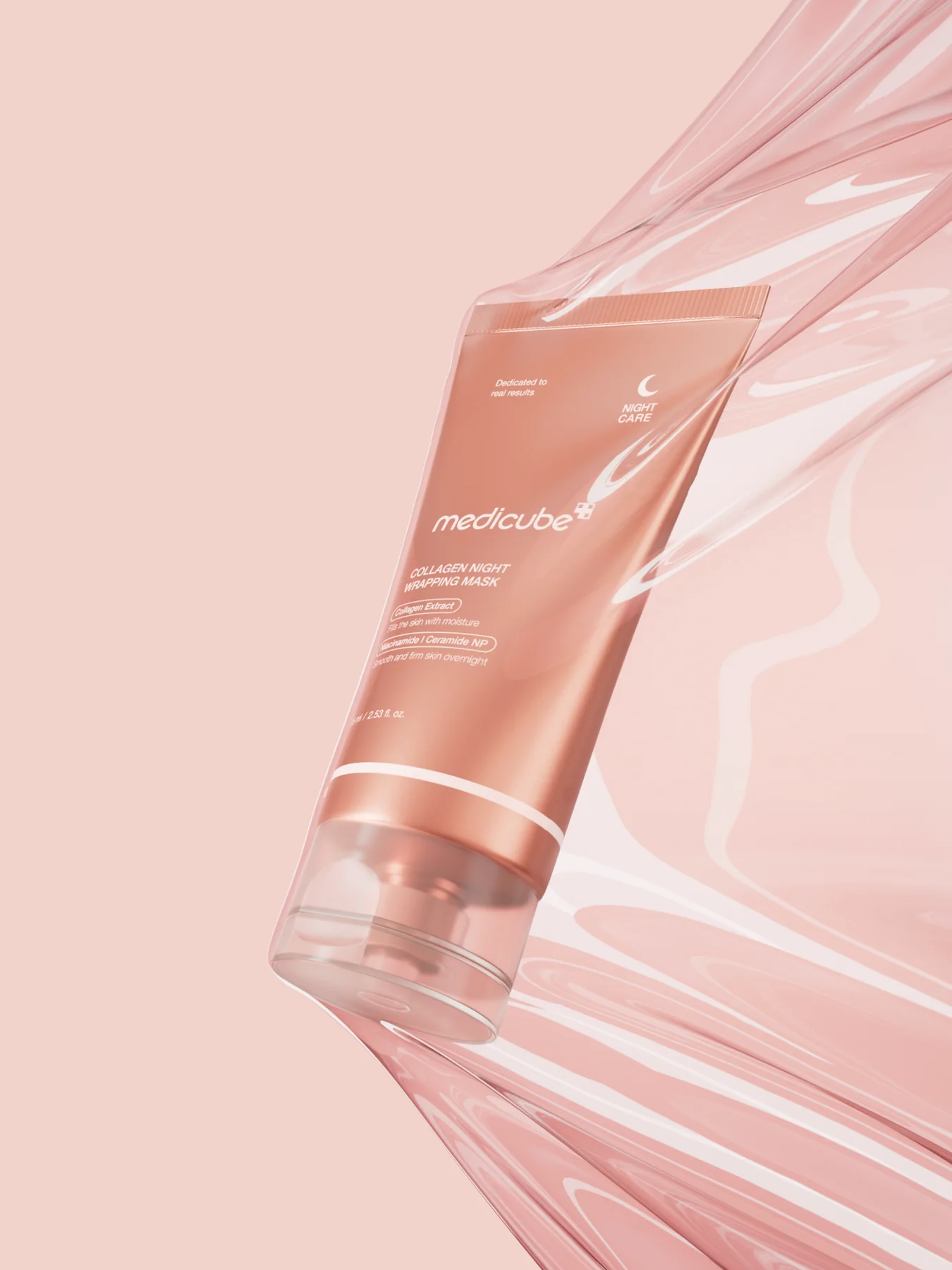 MEDICUBE Masque de Nuit enveloppant au Collagène 75ml
