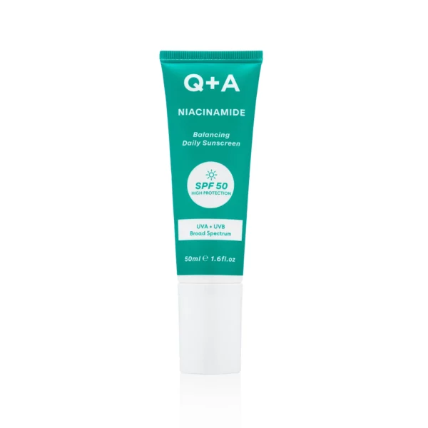 Q+A Soin du Quotidien SPF 50 Equilibrant à la Niacinamide 50ml
