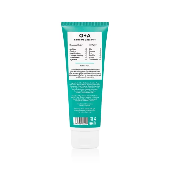 Q+A Nettoyant Exfoliant Doux à la Niacinamide 125ml