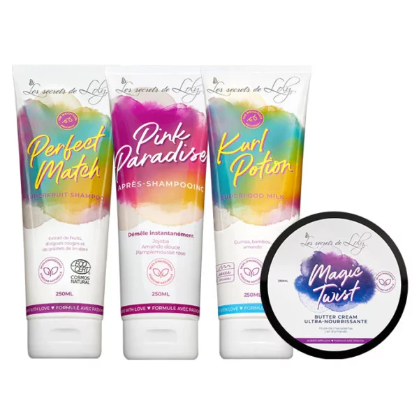 LES SECRETS DE LOLY La Routine Cheveux Crépus Fins