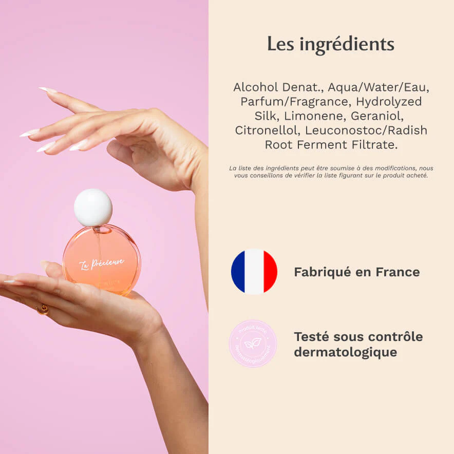 MUSC INTIME Parfum Cheveux La Précieuse Amber Flower 50ml