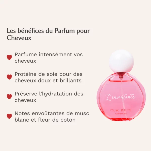 MUSC INTIME Brume Corps + Parfum Cheveux L’envoûtante – Rose Mystik