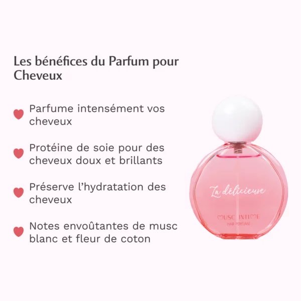 MUSC INTIME Brume Corps + Parfum Cheveux La Délicieuse – Sweet Litchi