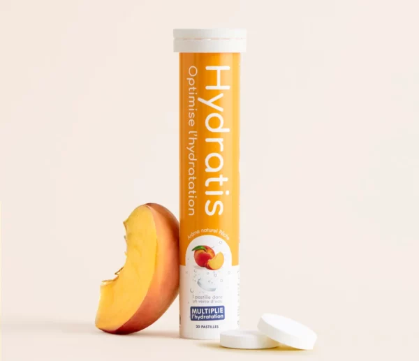 HYDRATIS Solution Hydratation Pêche 20 pastilles