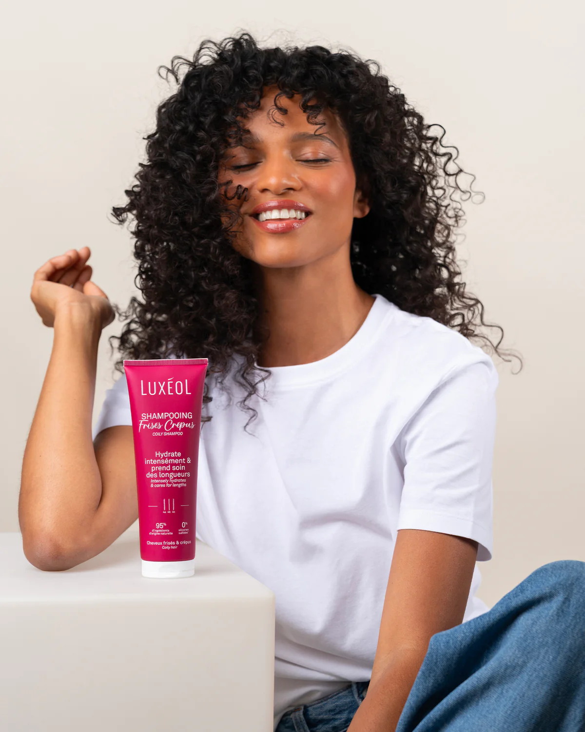 LUXEOL Shampooing Frisés Crépus 250ml