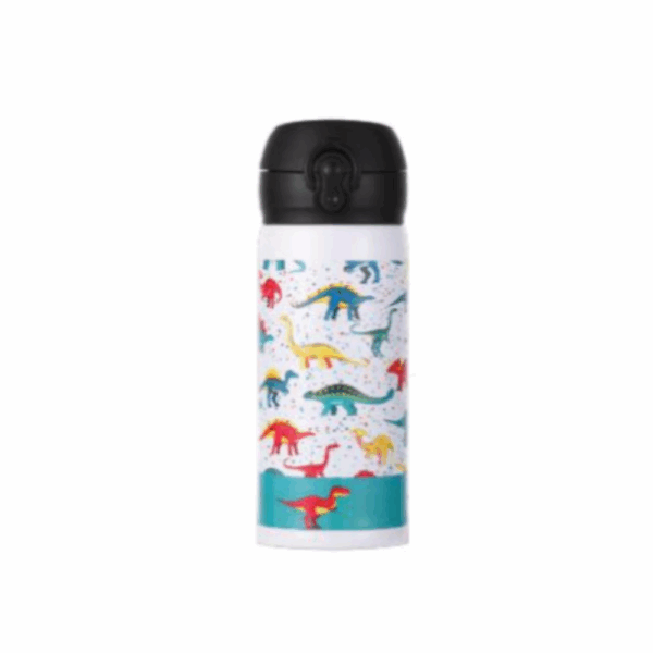 Gourde Isotherme Bleu Dinosaure – 350ml