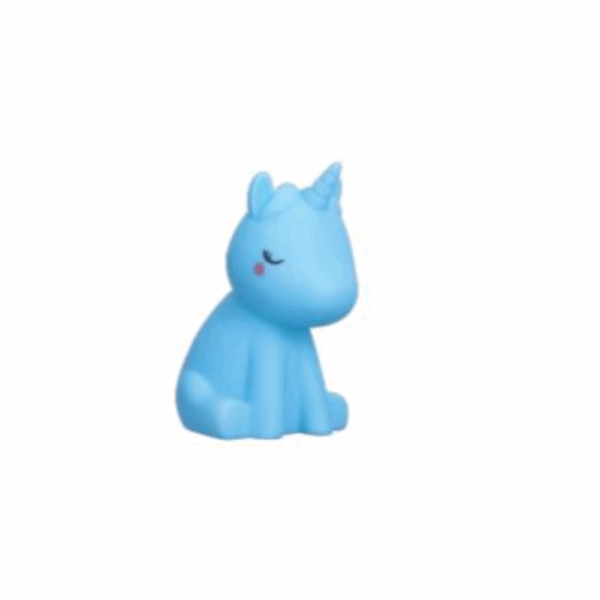 Veilleuse Licorne Lumineuse – Bleu