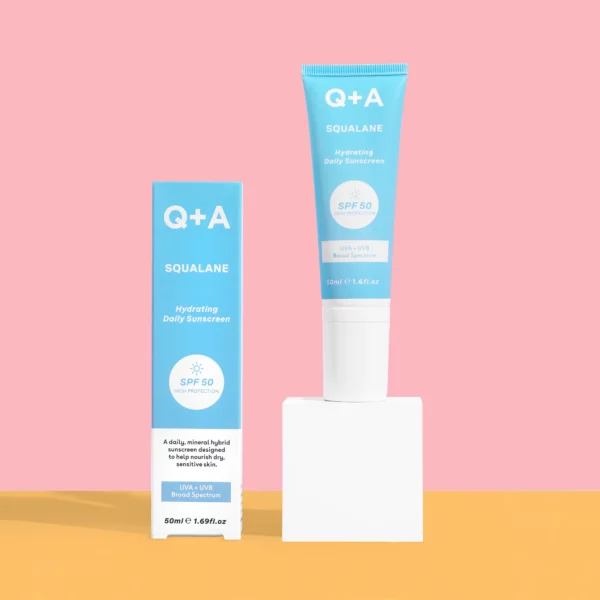 Q+A Soin du Quotidien SPF 50 Hydratant à la Squalane 50ml