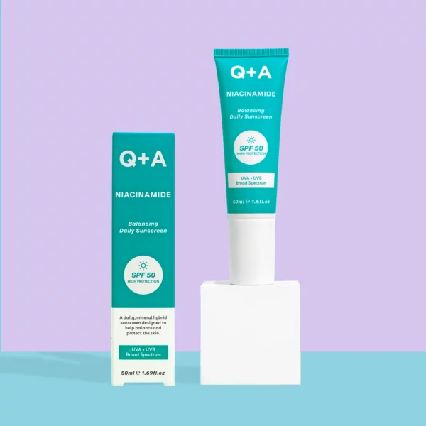 Q+A Soin du Quotidien SPF 50 Equilibrant à la Niacinamide 50ml
