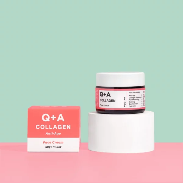 Q+A Crème Visage au Collagène 50g