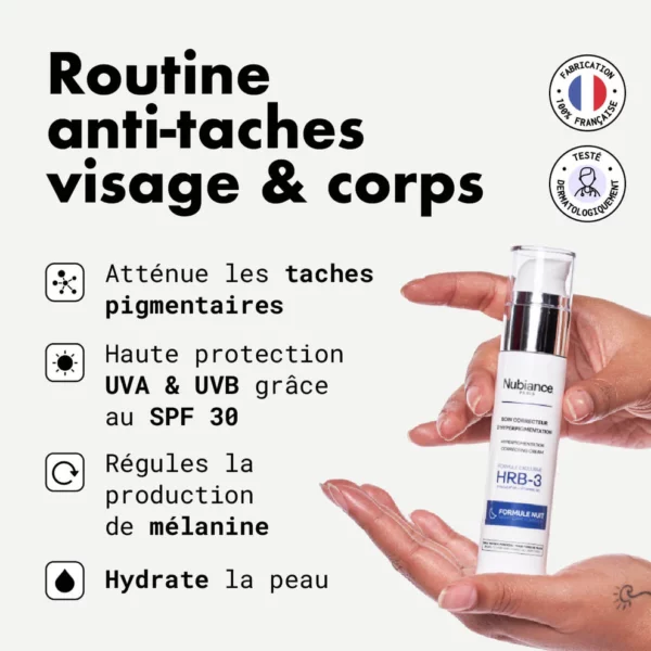 NUBIANCE Routine Anti-Taches – Visage et Corps