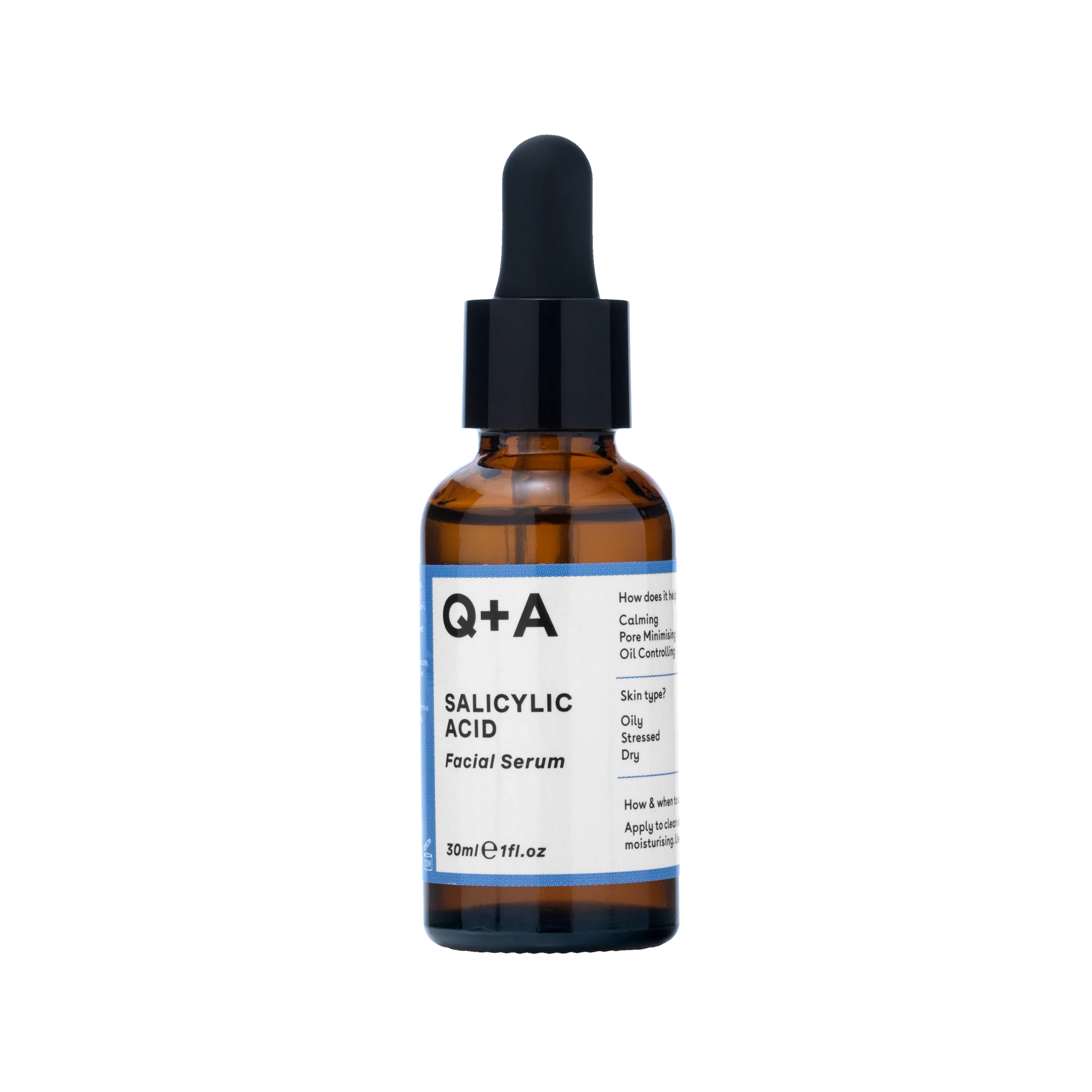 Q+A Sérum Visage à l’Acide Salicylique 30ml