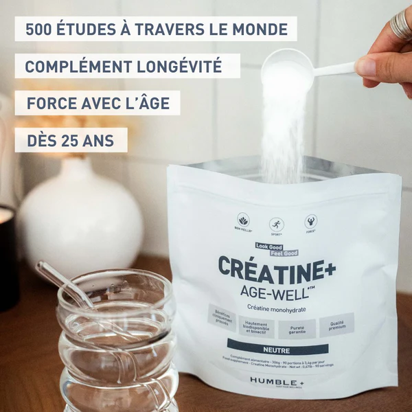 HUMBLE + Créatine+ AGE-WELL 306g