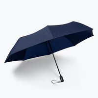 Parapluie pliant automatique portable à dégradé de couleurs