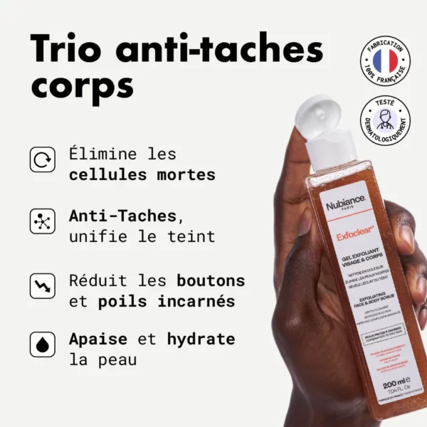 NUBIANCE Trio Anti-Taches – Corps