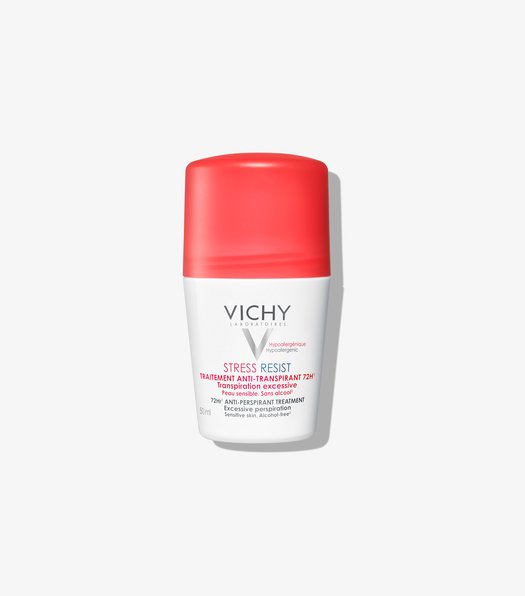 VICHY Déodorant Traitement Intensif anti-transpirant Stress Resist 72 heures – Roll-on 50ml