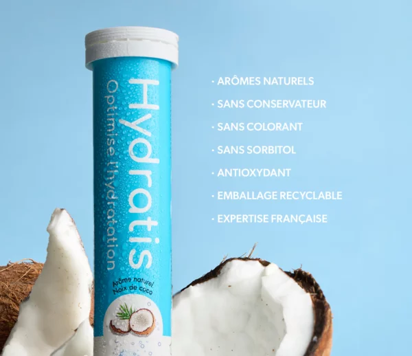 HYDRATIS Solution Hydratation Noix de Coco 20 pastilles