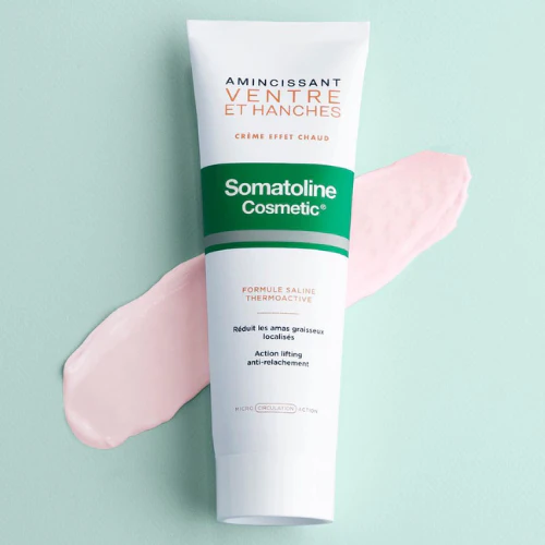 SOMATOLINE Amincissant Ventre & Hanches – Crème Effet Chaud 250ml