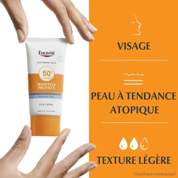 EUCERIN SUN PROTECTION SENSITIVE PROTECT Crème SPF 50+ 50ml