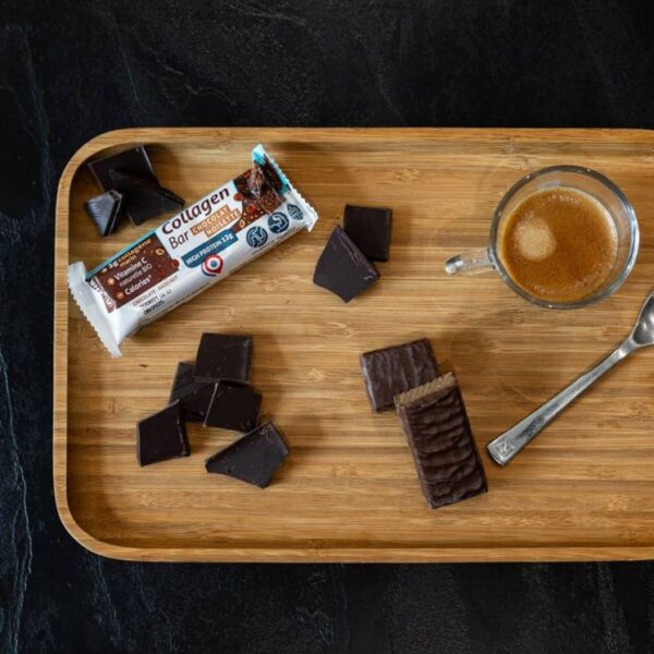 NUVILINE Barre Collagène Marin – Chocolat & Noisette – A l’unité