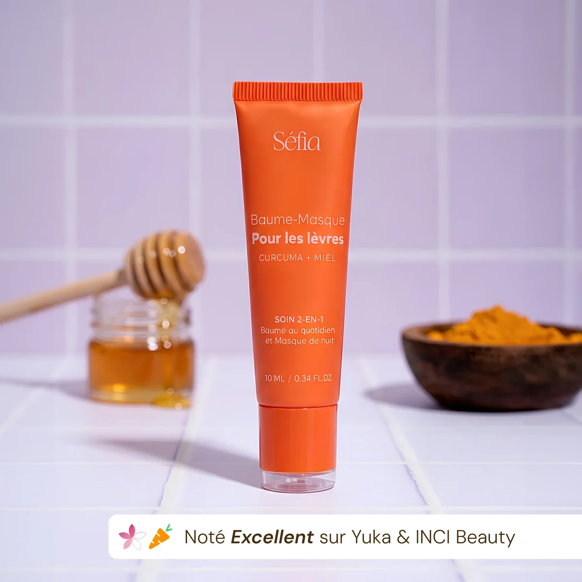 SEFIA Baume Masque Nourrissant Lèvres 10ml