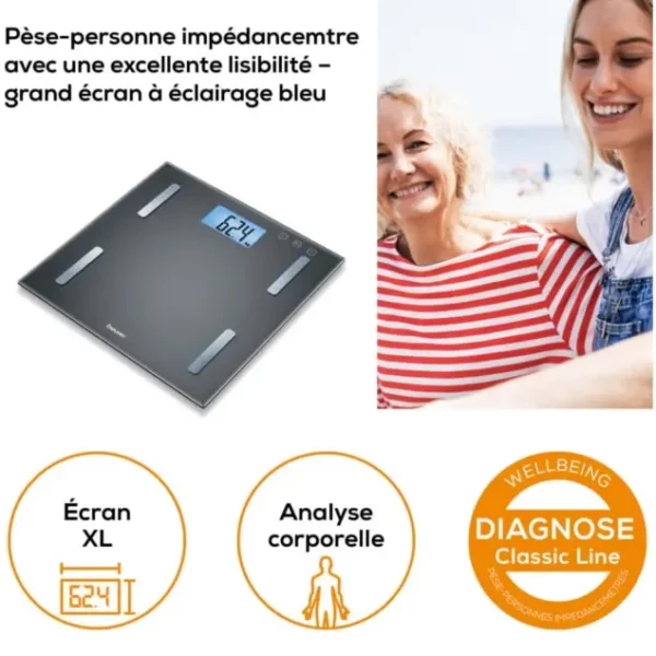BEURER Balance Pèse-personne impédancemètre BF 180