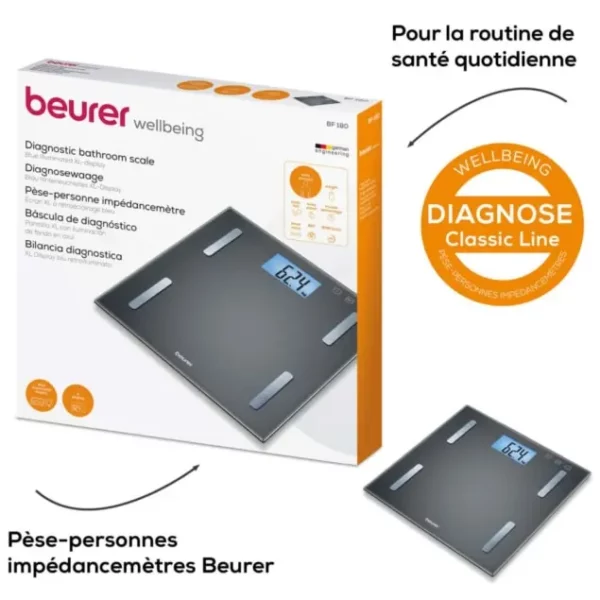 BEURER Balance Pèse-personne impédancemètre BF 180