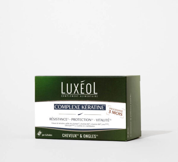 LUXEOL Complexe Kératine 90 gélules