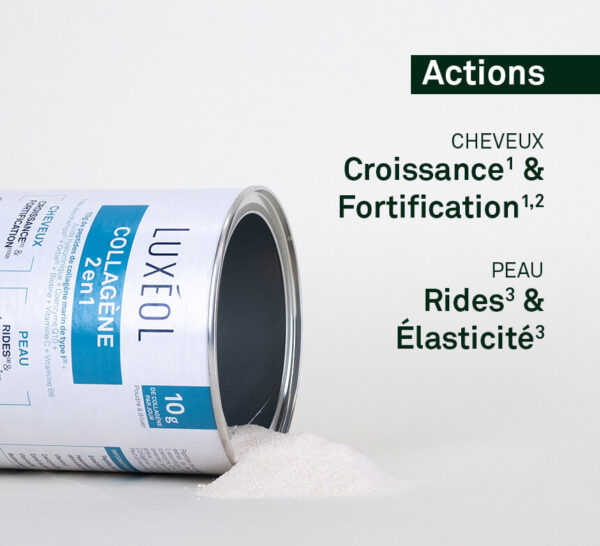 LUXEOL Collagène 2en1 Cheveux et Peau