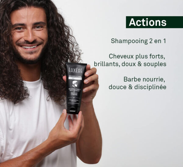 LUXEOL Routine Homme Cheveux & Barbe