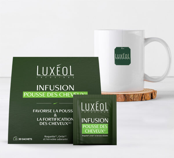 LUXEOL Infusion Pousse des cheveux 30 SACHETS