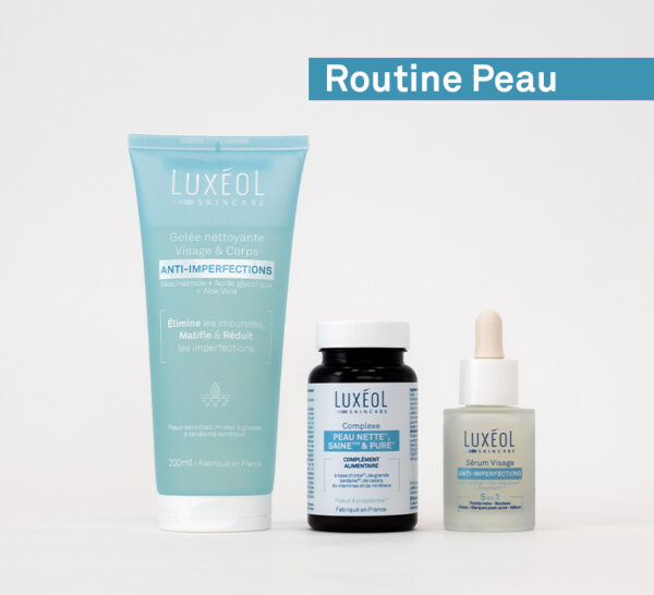 LUXEOL Gelée Nettoyage Visage & Corps Anti-Imperfections 200ml
