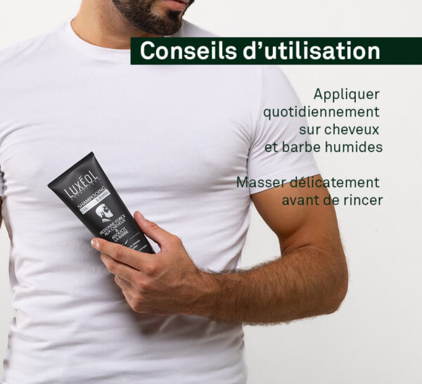 LUXEOL Routine Homme Cheveux & Barbe
