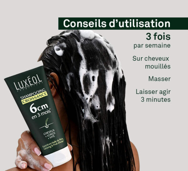 LUXEOL Shampooing Croissance 200ml