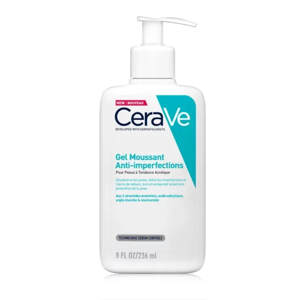 CERAVE Gel Moussant Anti-Imperfections 236ml