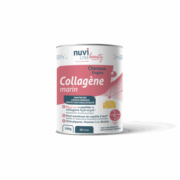 NUVILINE Collagène Marin – Cheveux & Ongles 280g