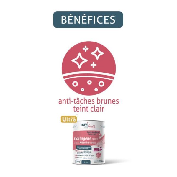 NUVILINE Collagène Marin – Anti-Taches Brunes & Teint Clair 280g