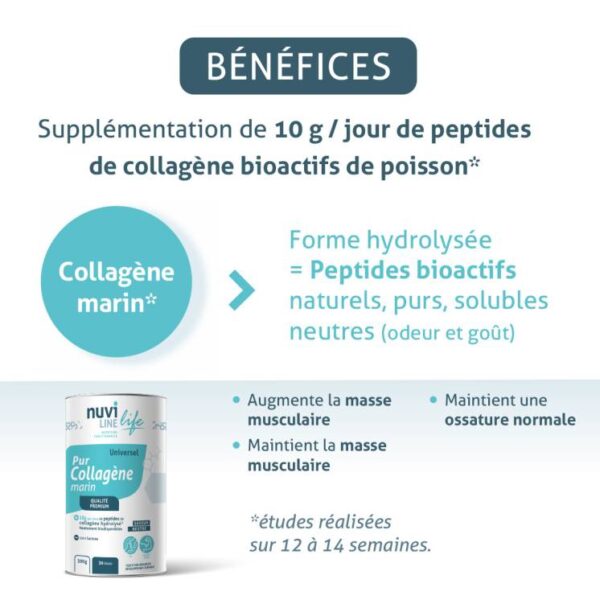NUVILINE Collagène Marin Pur 300g