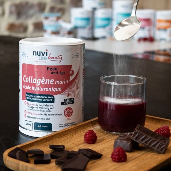 NUVILINE Collagène Marin – Peau & Anti-âge 280g