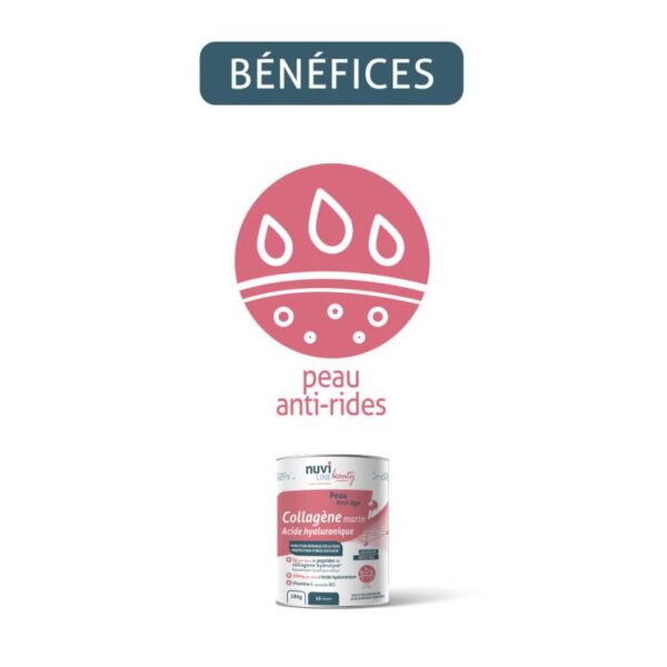 NUVILINE Collagène Marin – Peau & Anti-âge 280g