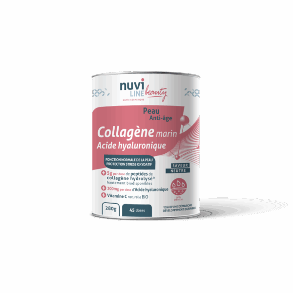 NUVILINE Collagène Marin – Peau & Anti-âge 280g