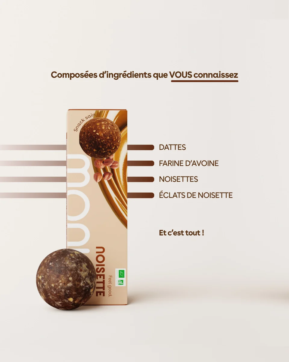 MONKA Energy Balls Noisette