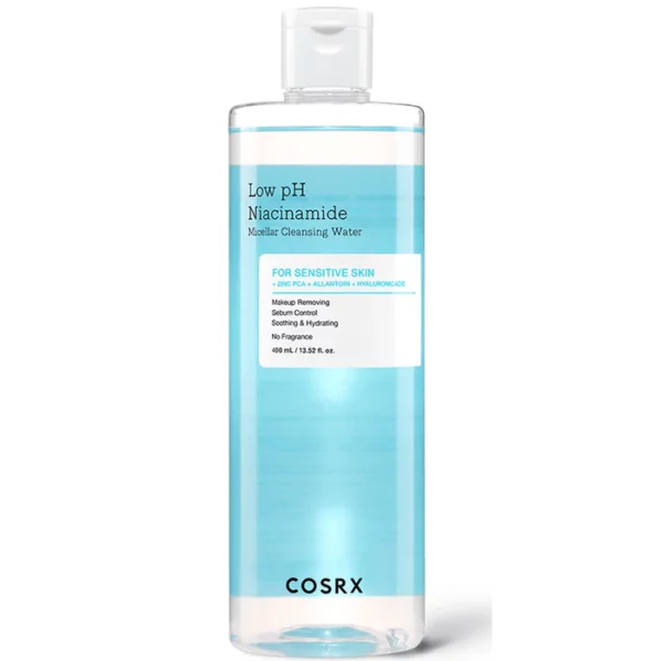 COSRX Eau Nettoyante Niacinamide à pH Faible 400ml